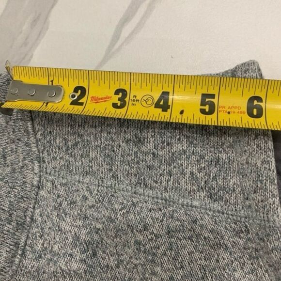 Patagonia Vest Men Sz XL  Better Sweater Heather Gray Stonewash Full Zip Pockets - Picture 7 of 13